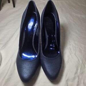 Nine West Dark Blue Women's Heels